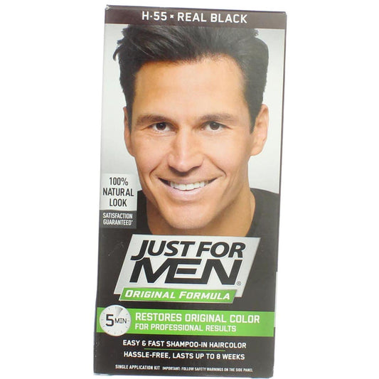 Just For Men- H 55 (Real Black) Brush In Color Gel
