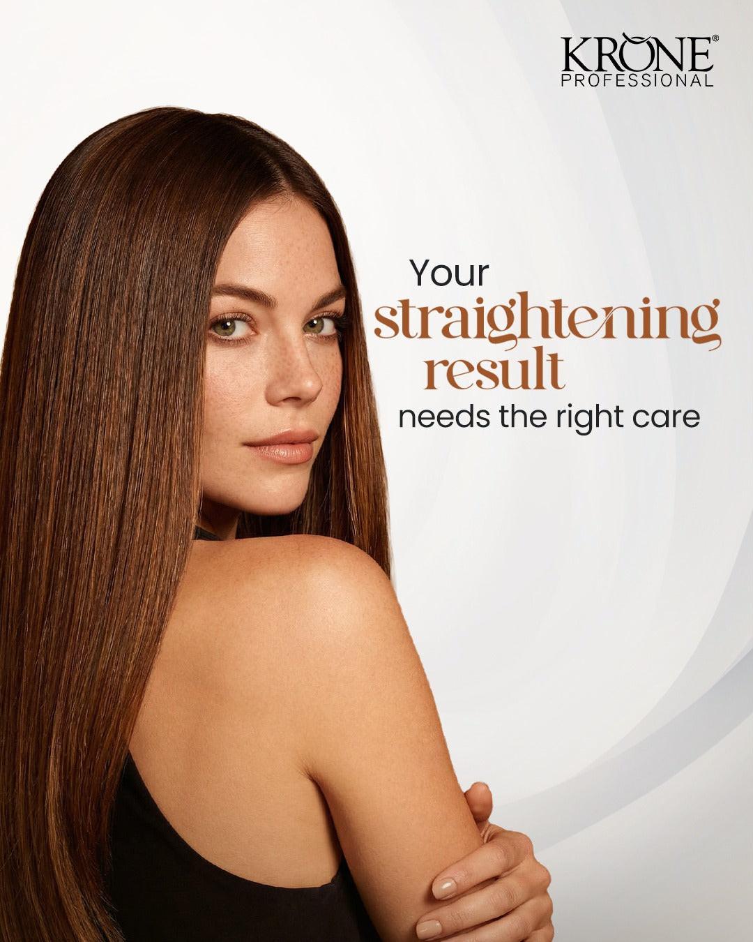 Krone Professional Straightening results