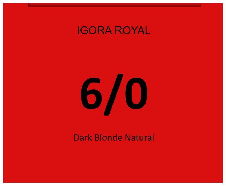 Igora Royal 6-0 Dark Blonde Natural