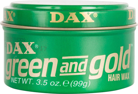 Dax Green and Gold Hair Wax