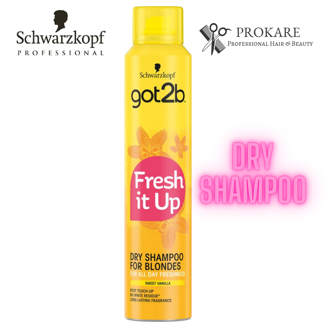 Schwarzkopf  got2b Fresh It Up Dry Shampoo for Blondes
