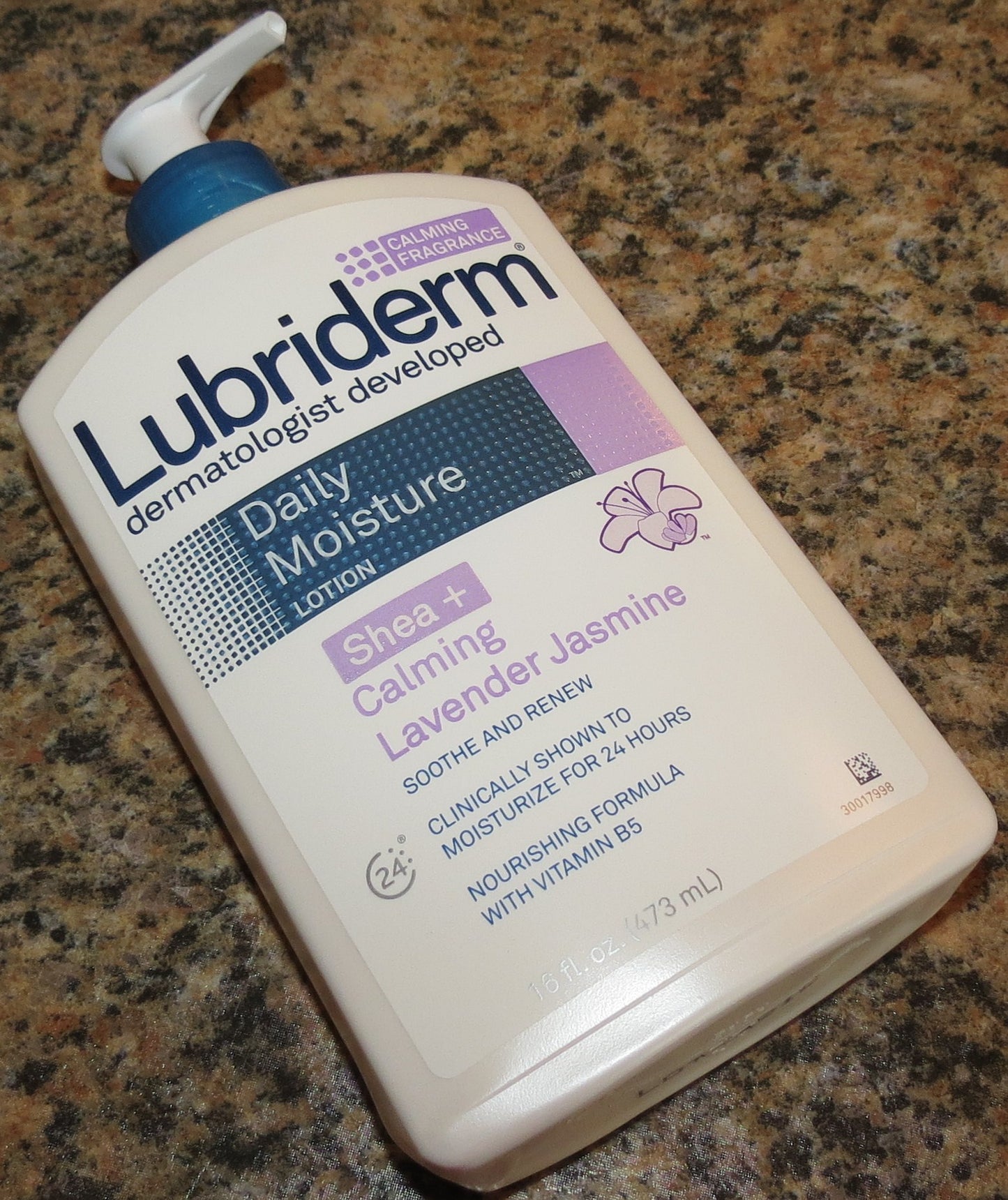 Lubriderm Shea+ Calming Lavender Jasmine Lotion