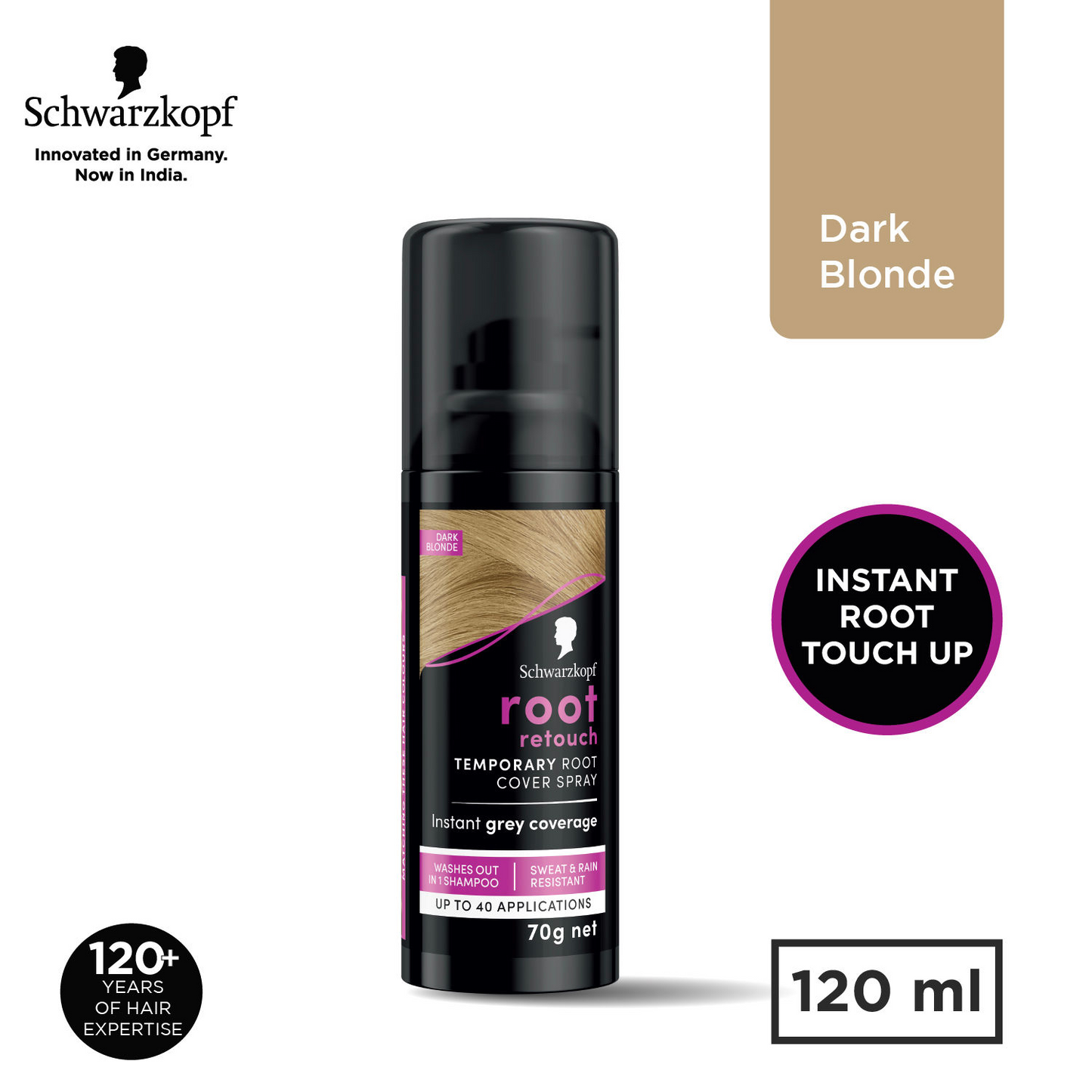 Schwarzkopf root retouch spray Dark Blonde