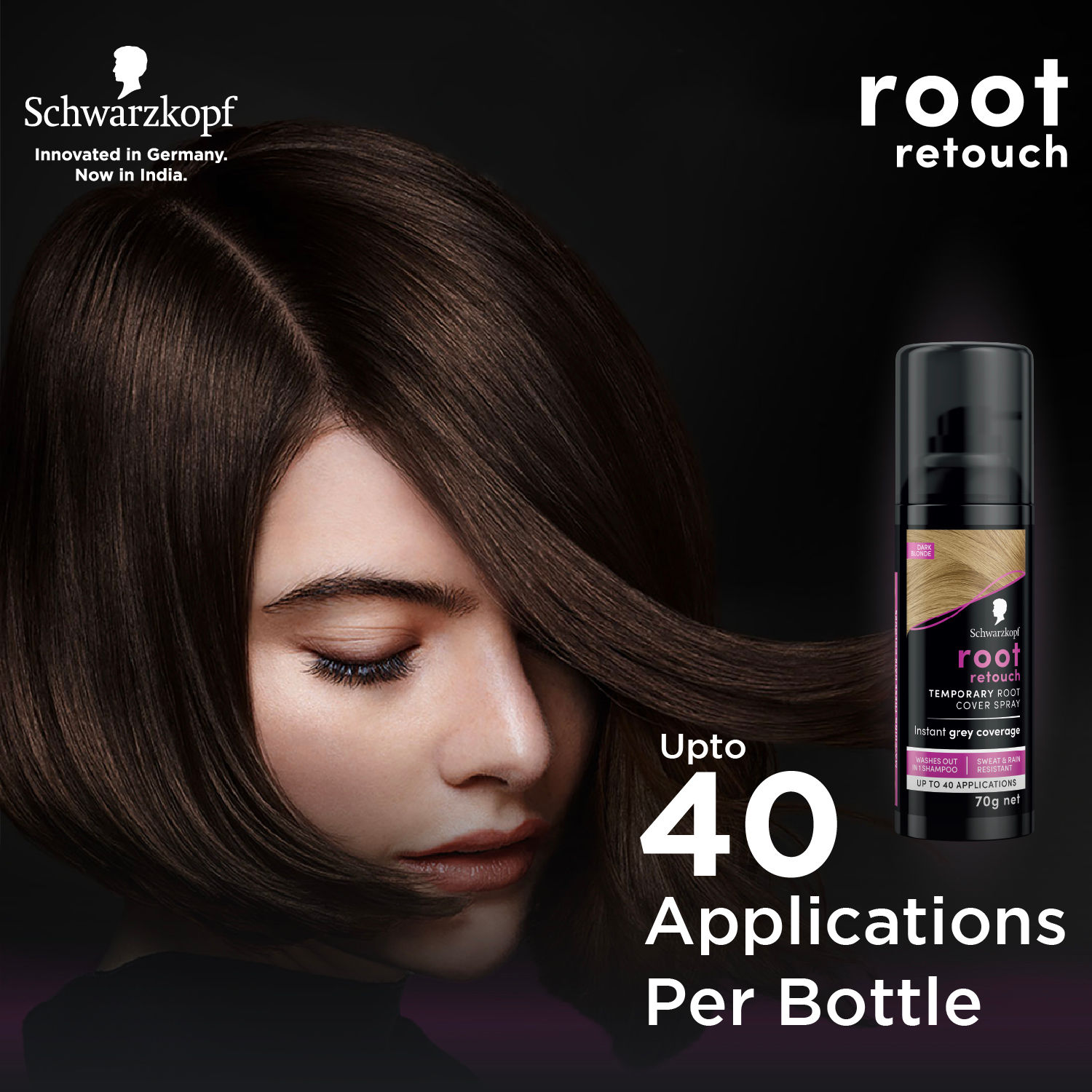 Schwarzkopf root retouch spray Dark Blonde