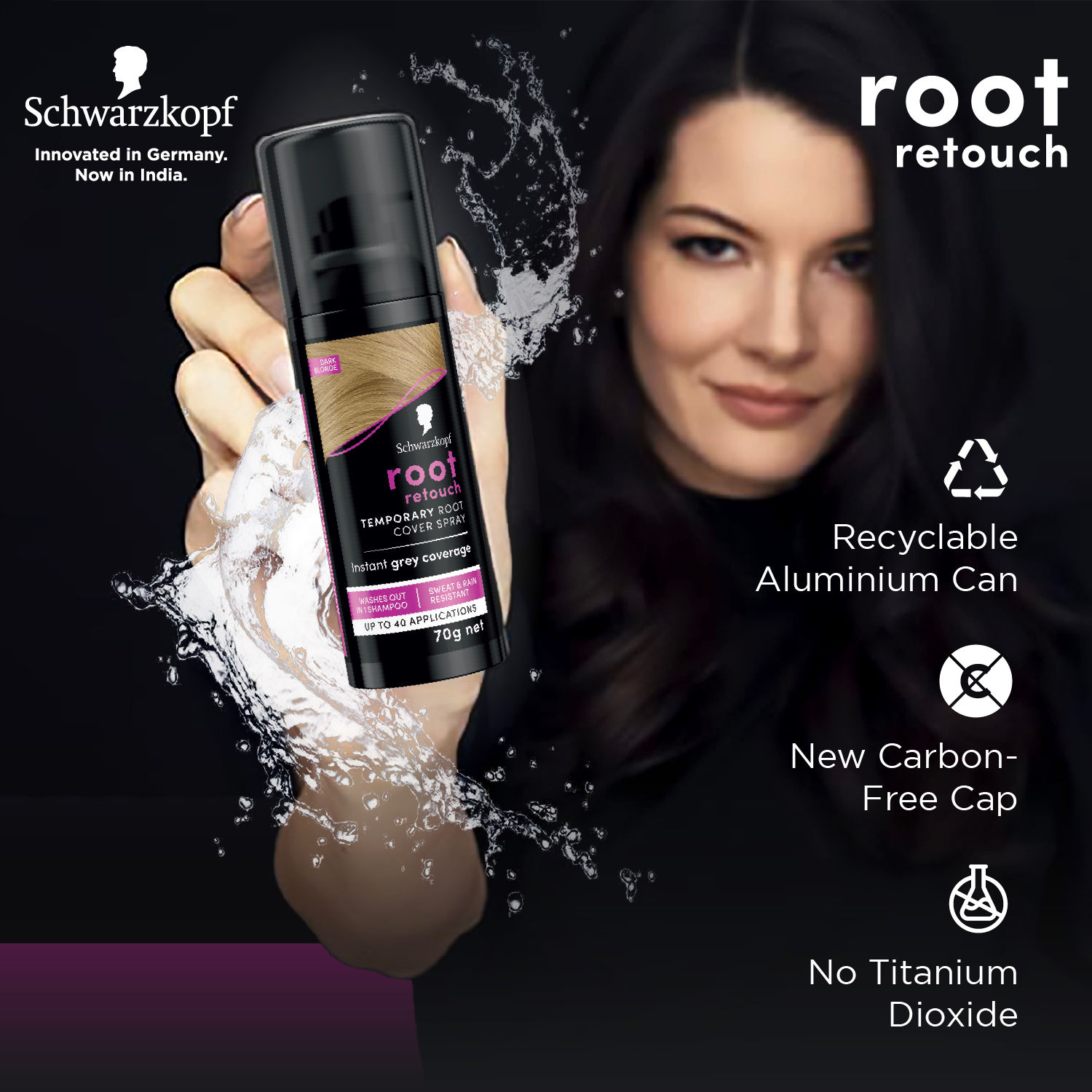 Schwarzkopf root retouch spray Brown