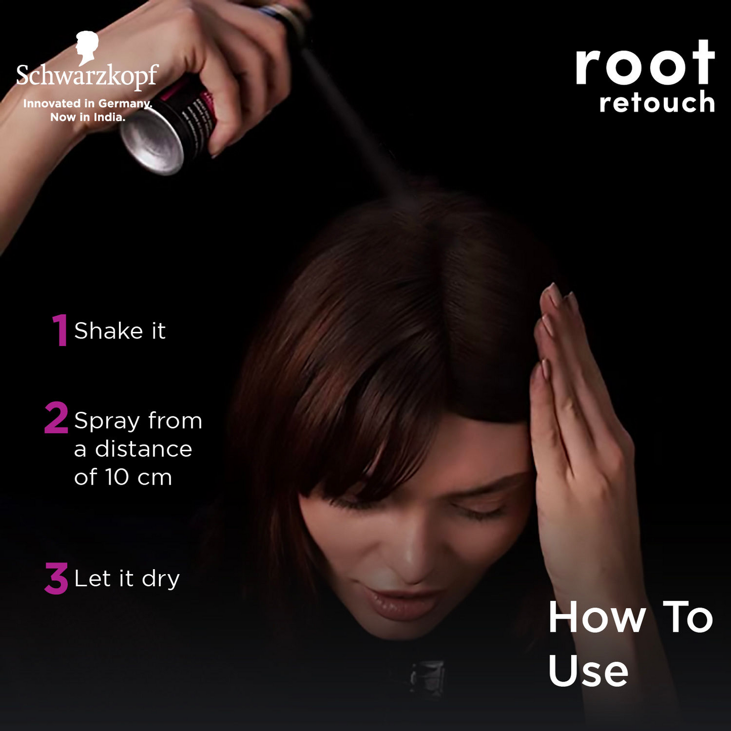 Schwarzkopf root retouch spray Brown