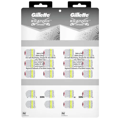 Gillette Wilkinson Sword Shaving Blades 20 Pack