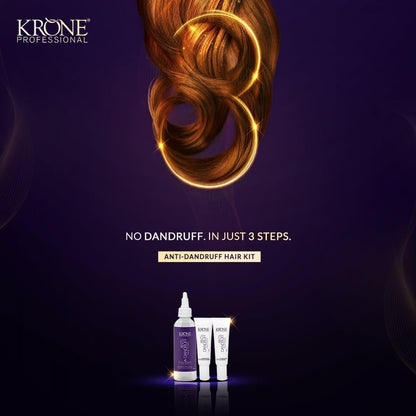 Krone Professional Anti-Dandruff hair tonic and treatment kit
