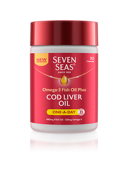 Seven Seas Cod Liver Oil One a day