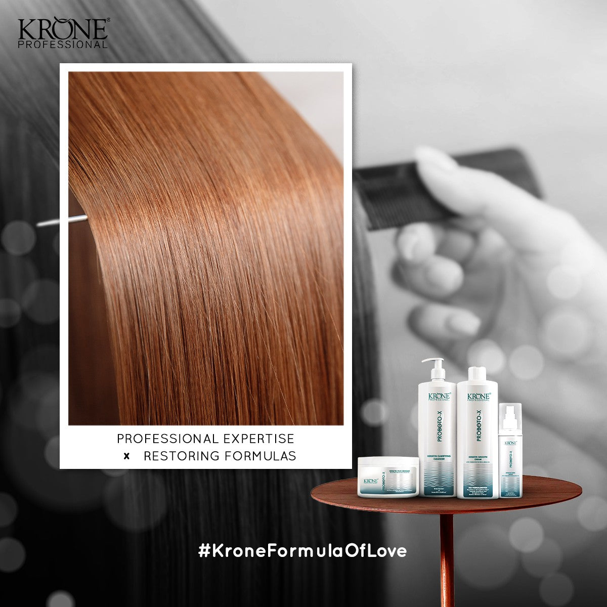 Krone Professional Proboto-X Keratin Smooth Cream 1L