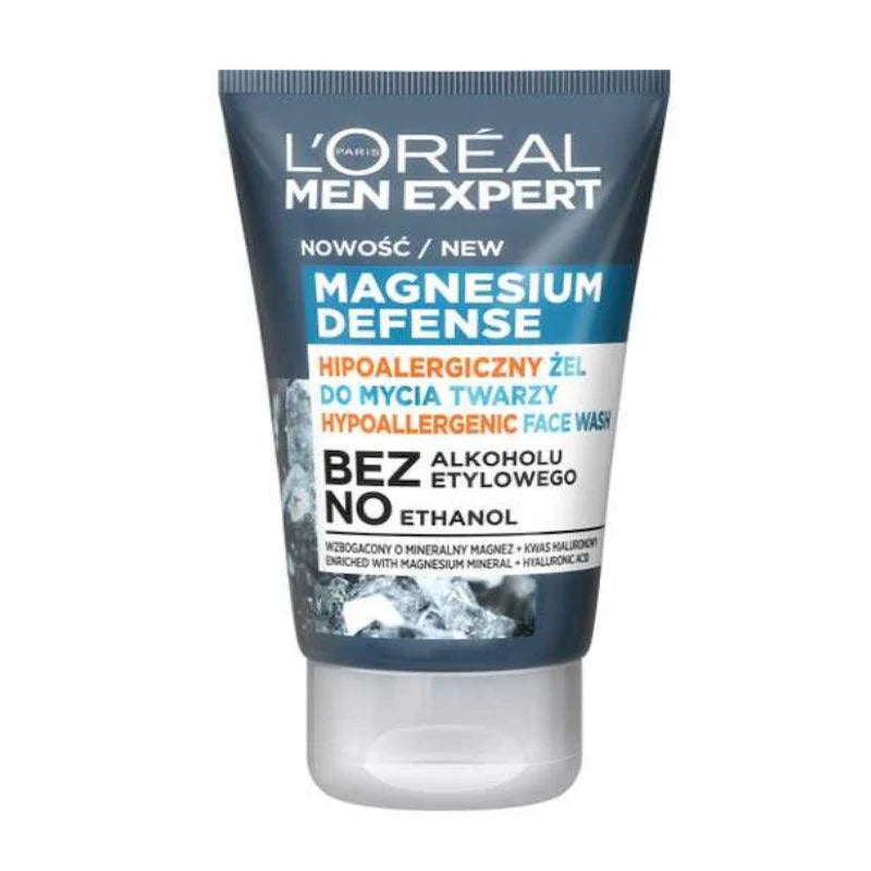 L'oreal Men Expert Magnesium Defence Face Wash 100ml