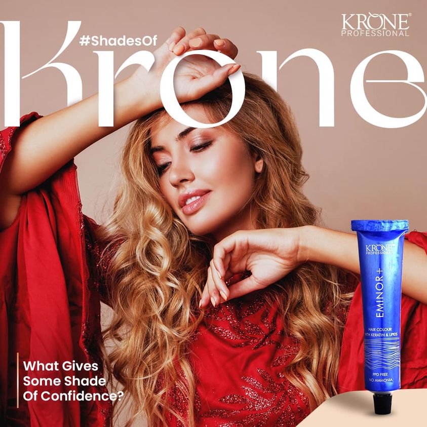 Krone Professional Eminor+ Hair Color No 4