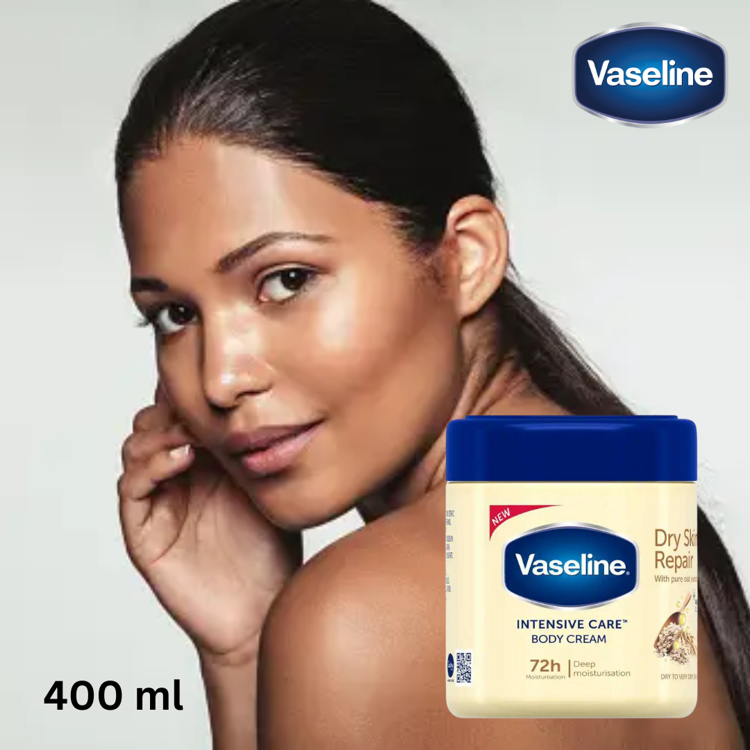 Vaseline Dry Skin Repair Body Cream 400ml