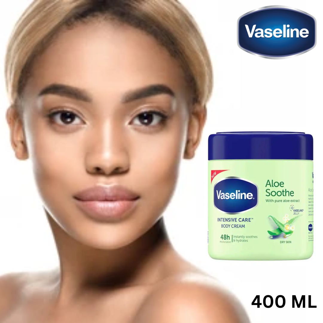 Vaseline Aloe Soothe Body Cream 400ml