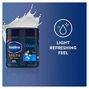 Vaseline Men Cooling Body Cream 48h 400ml