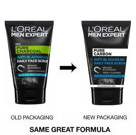 L'oreal Men Expert Pure Carbon Anti Blackhead Face Scrub