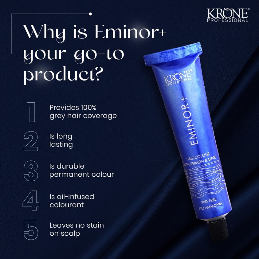 Krone Professional Eminor+ Hair Color No 4