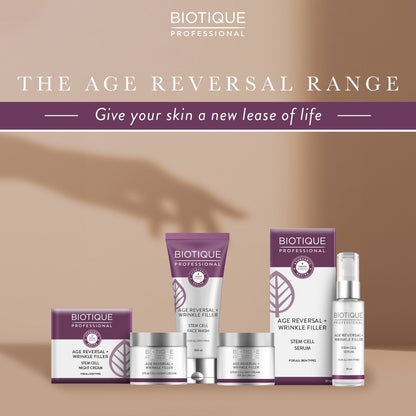 Biotique Professional Age Reversal wrinkle filler Night cream