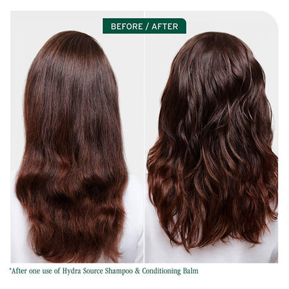 Biolage Hydra Source Conditioning Balm  before & after