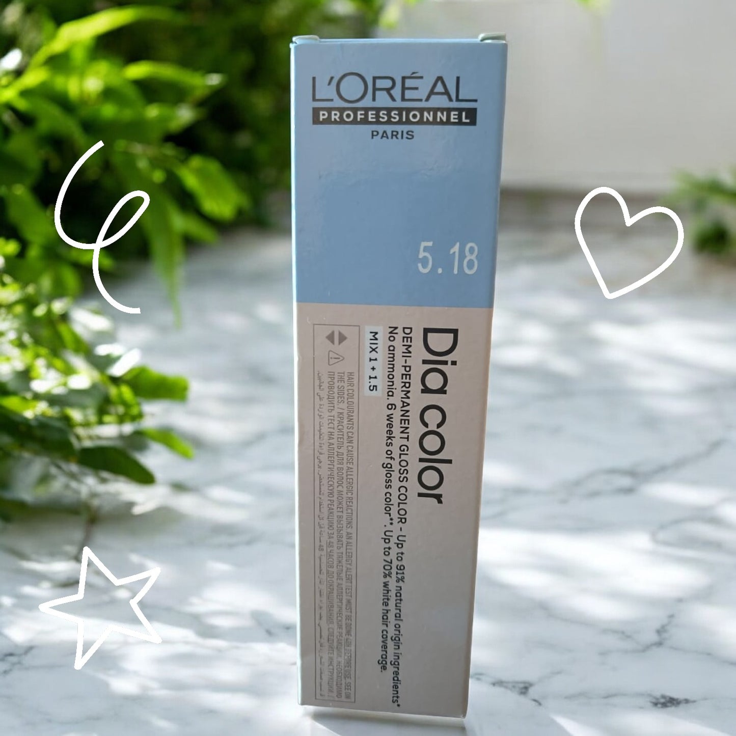 Loreal Professional Dia Color 5.18