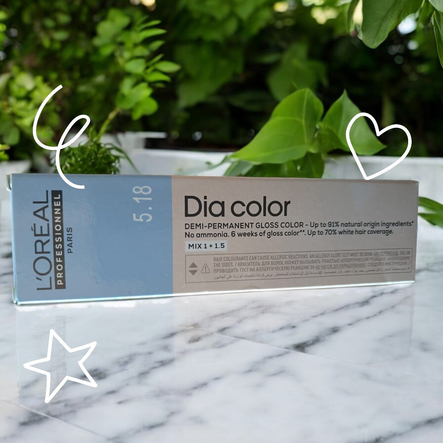 Loreal Professional Dia Color 5.18