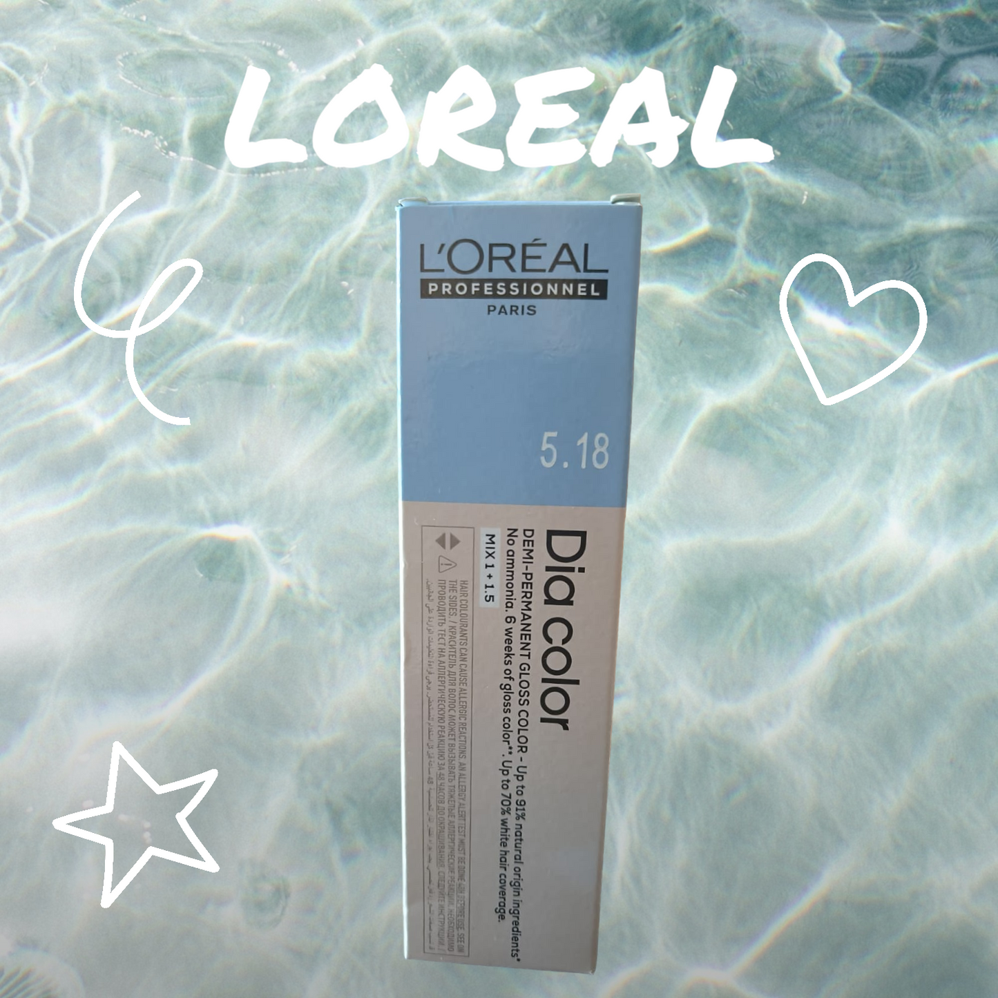 Loreal Professional Dia Color 5.18