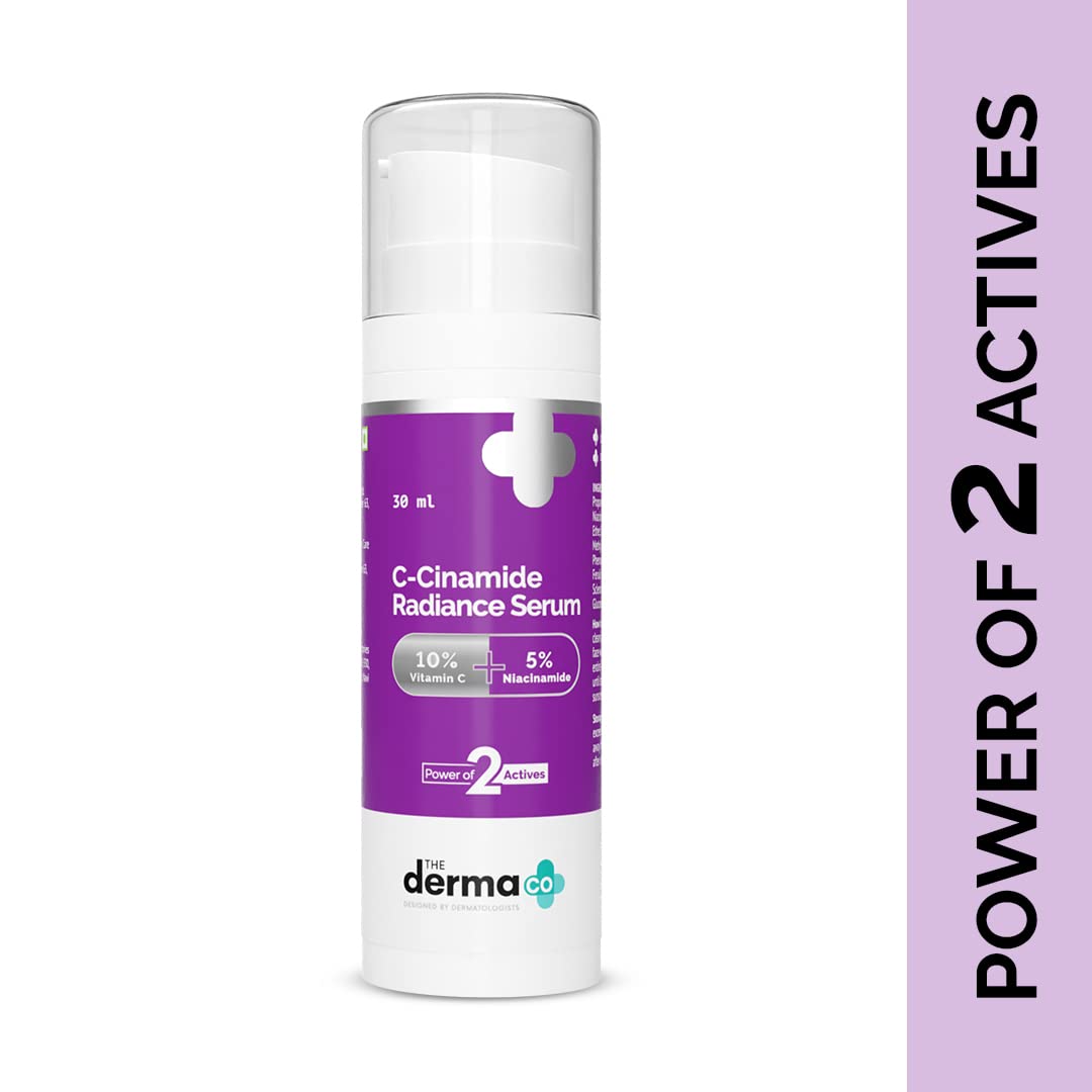 The Derma Co C-Cinamide Radiance Serum