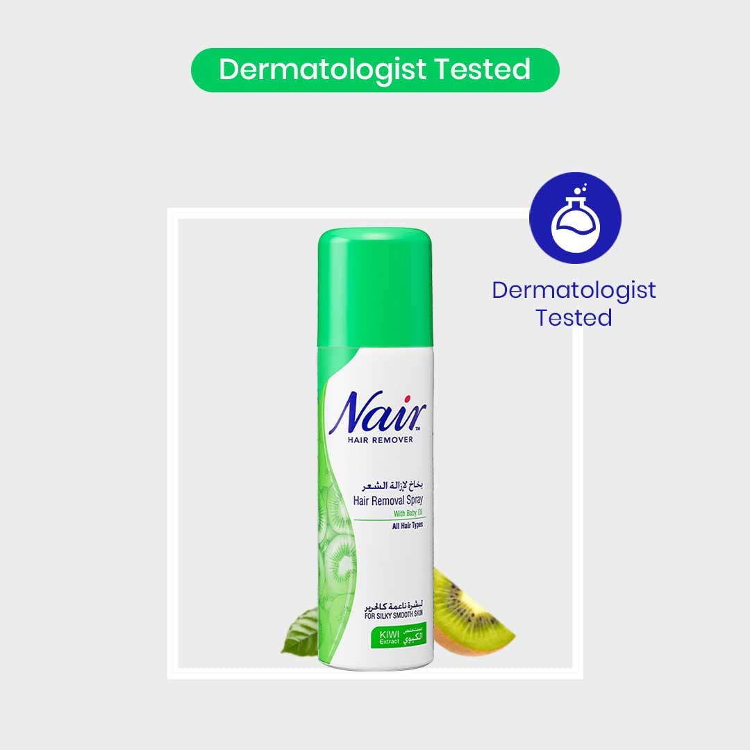 Nair Hair Removal Spray Kiwi extract