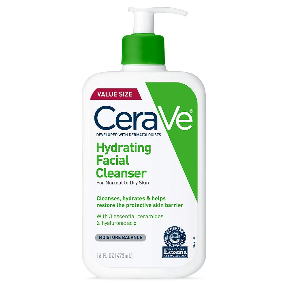 Limpiador hidratante CeraVe de 8 fl oz