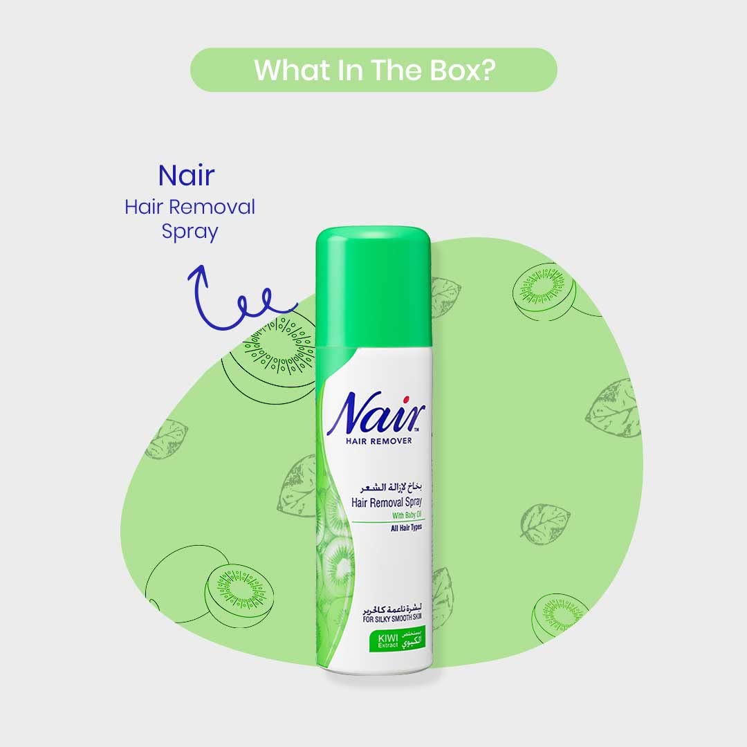 Nair Hair Removal Spray Kiwi extract