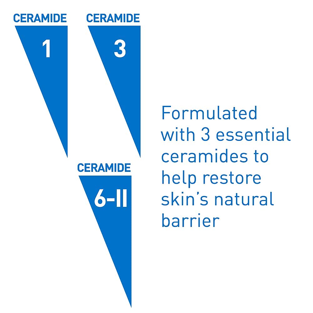 CeraVe Facial Moisturizing Lotion with Sunscreen formulated with 3 essentials