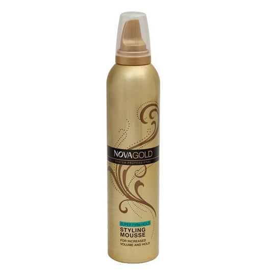 Nova Gold Styling Mousse Super Firm Hold