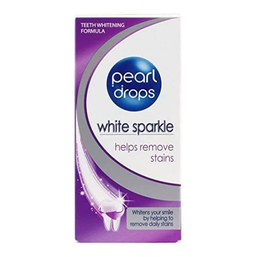 Pearl Drops white sparkle 50ml