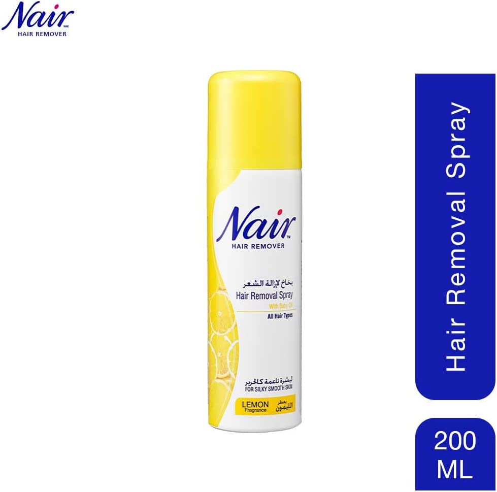 Nair Hair Remover Spray Lemon Fragrance