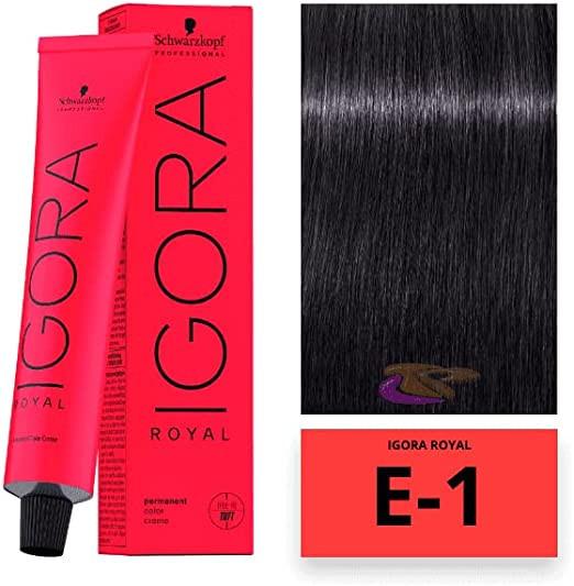 Igora Royal Hair Color E-1