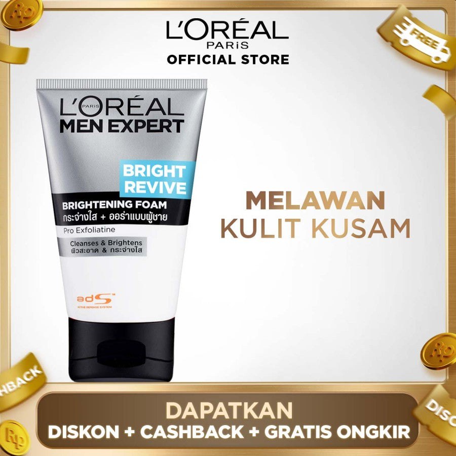 L'Oréal Men Expert Bright Revive Brightening Foam