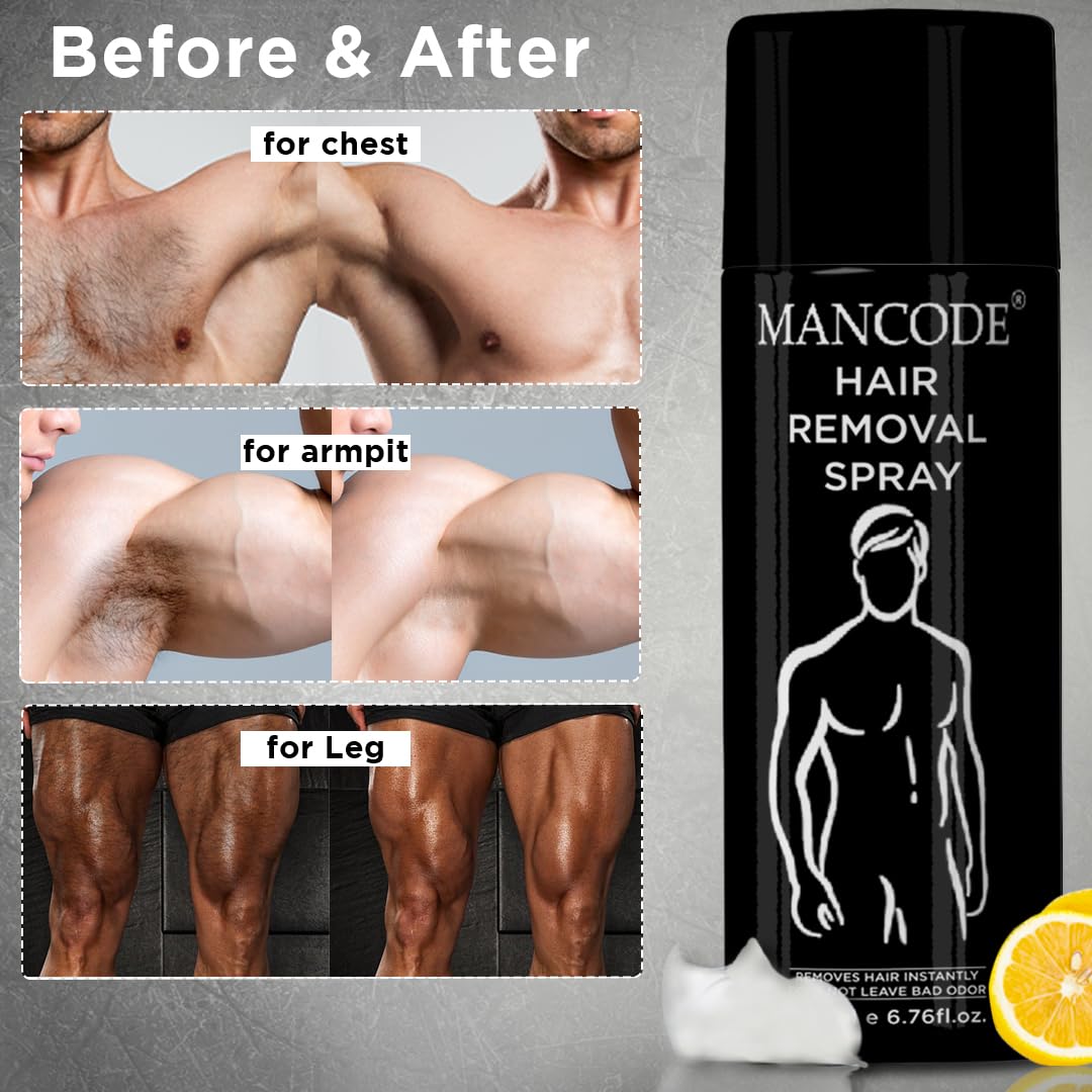 Hair Removal Spray 200ml Mancode