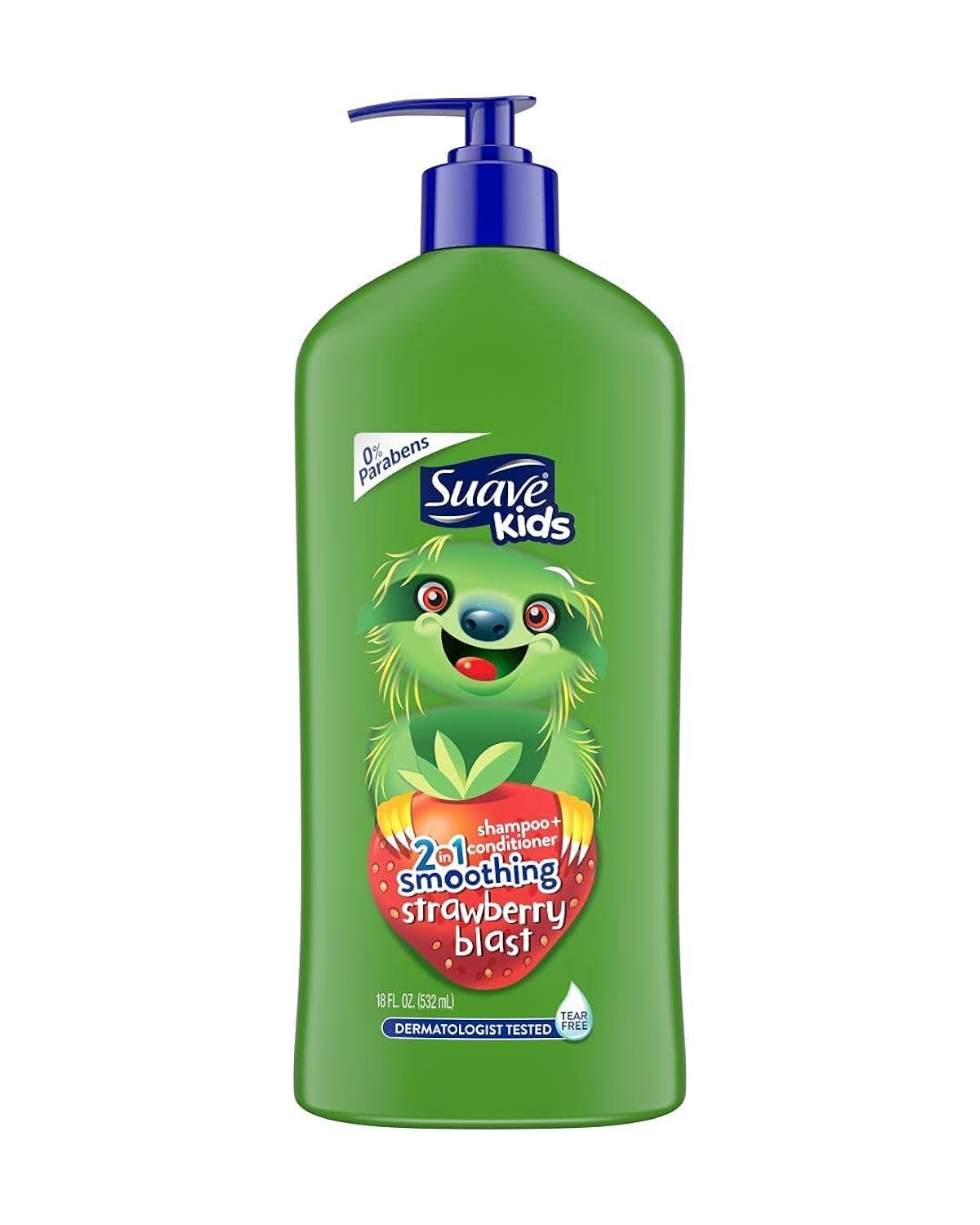 Suave Kids 2in1 Strawberry Blast Shampoo