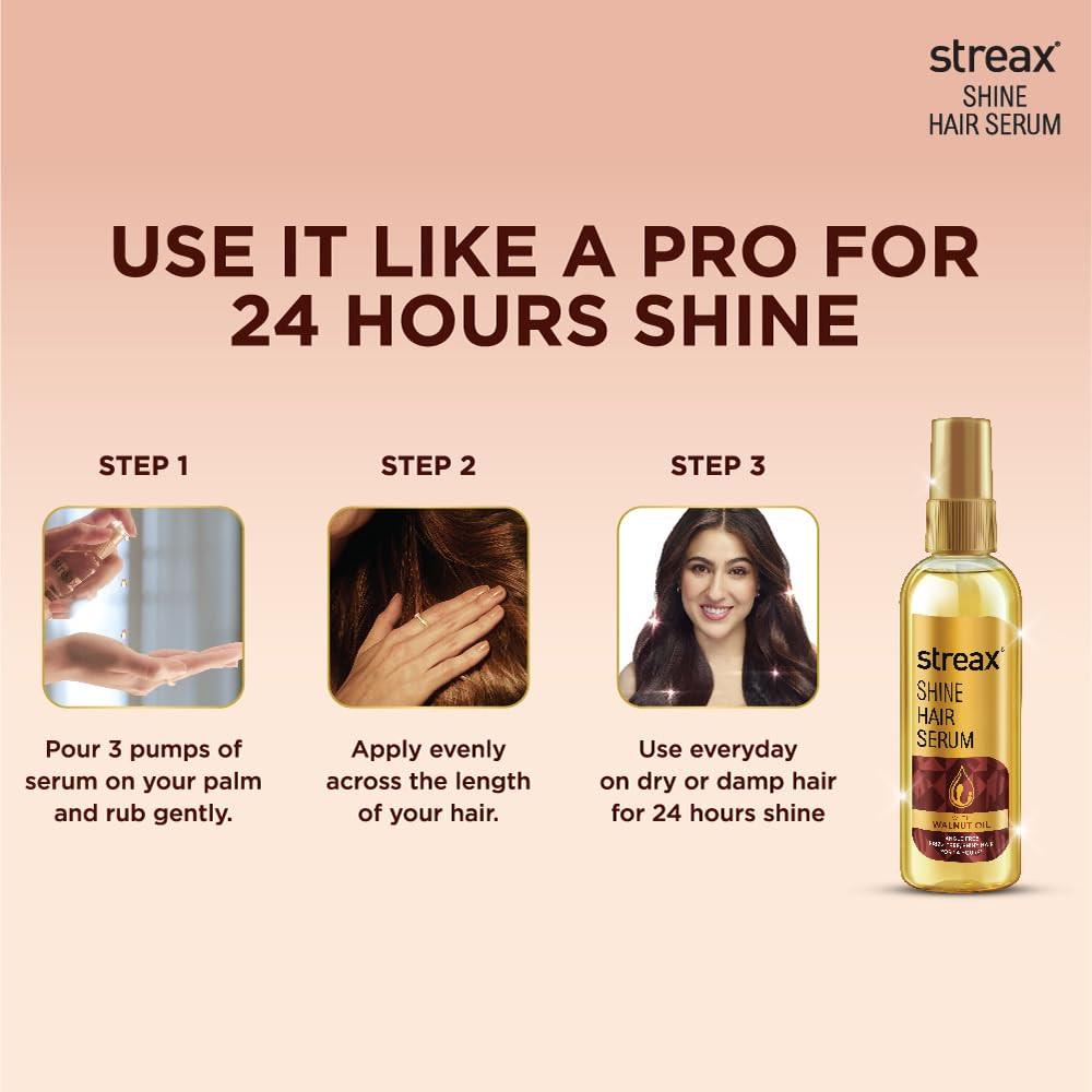 Streax Shine Hair Serum