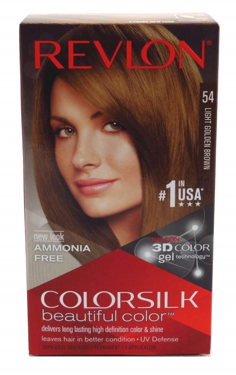 Revlon ColorSilk 54 Light Golden Brown