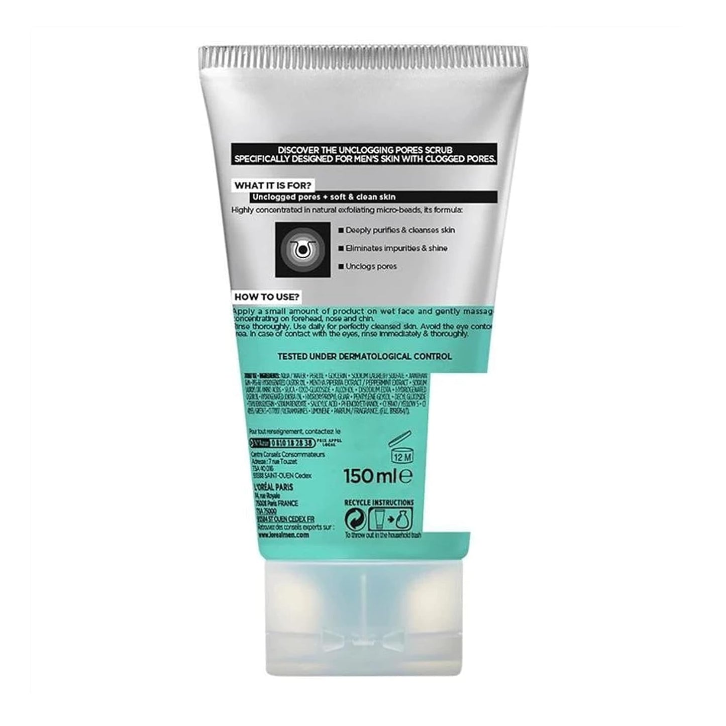 L'oreal Men Expert Hydra Energetic Deep Exfoliating Face Scrub