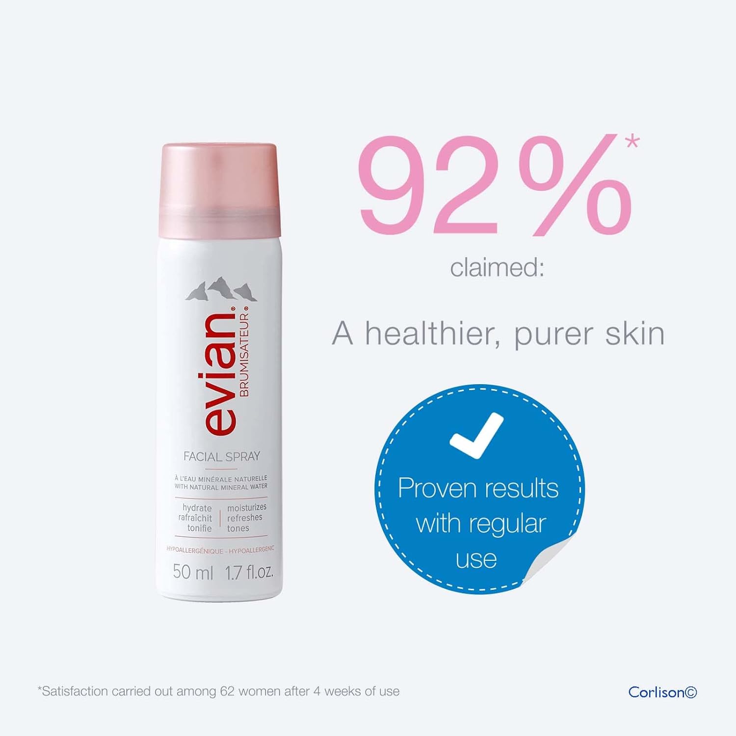 Evian Natural Mineral Water Facial Spray