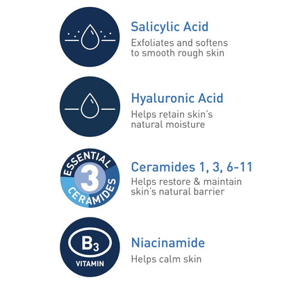 CeraVe SA Smoothing Cleanser