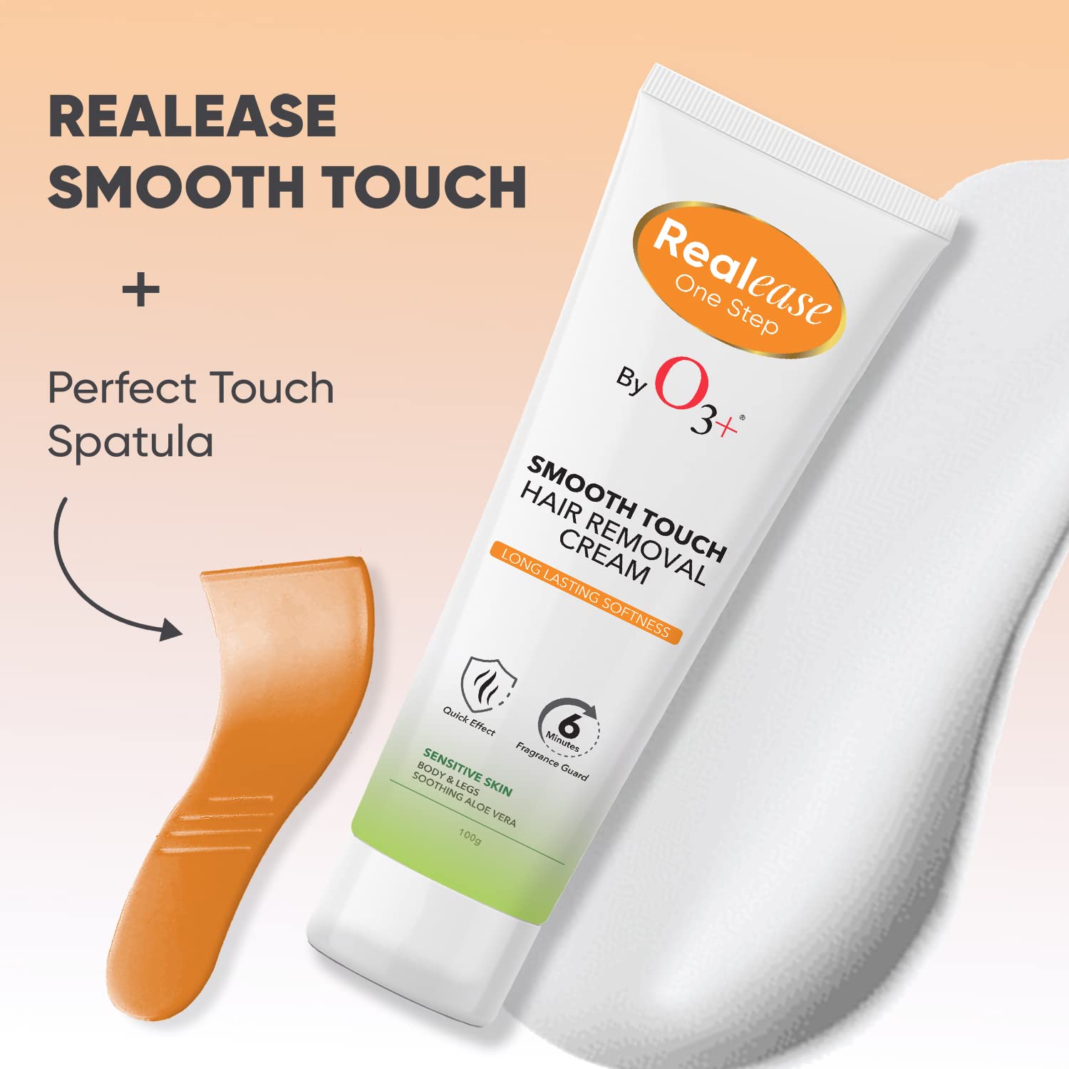 O3+ Smooth Touch Hair Removal Cream