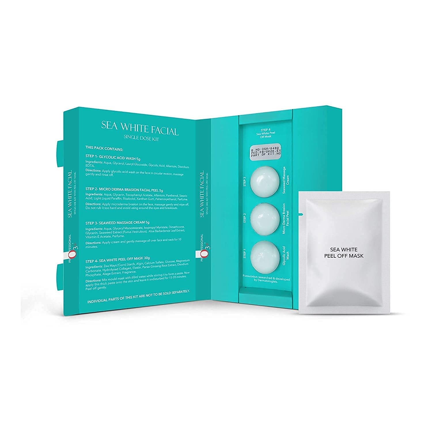 O3+ Brightening Facial kit with Peel Off Mask