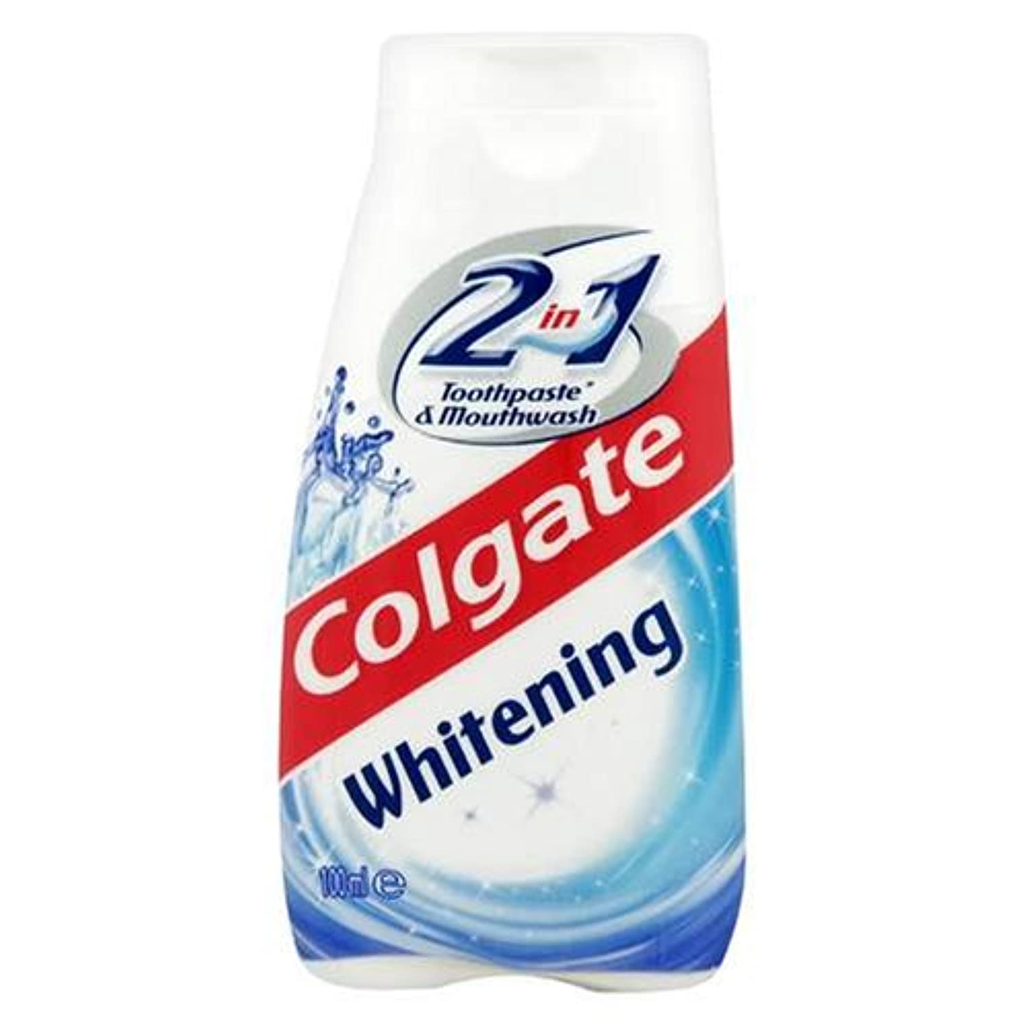 Colgate Whitening 2 in 1 Toothpaste and Mouthwash