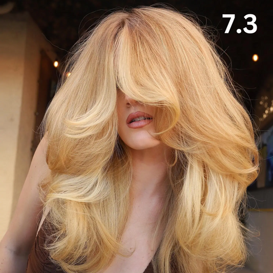 Salon Professional Hair Color No 7.3 GoldenBlonde