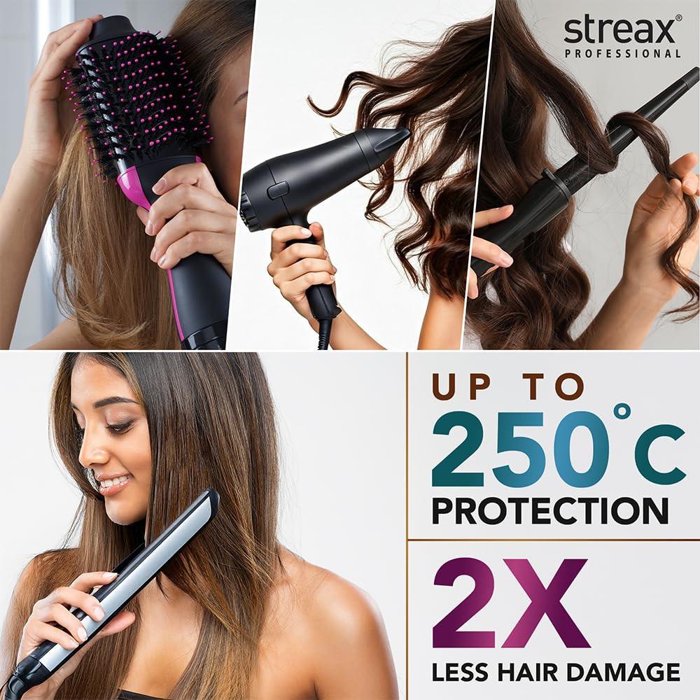 Streax Hold & Play heat protection spray