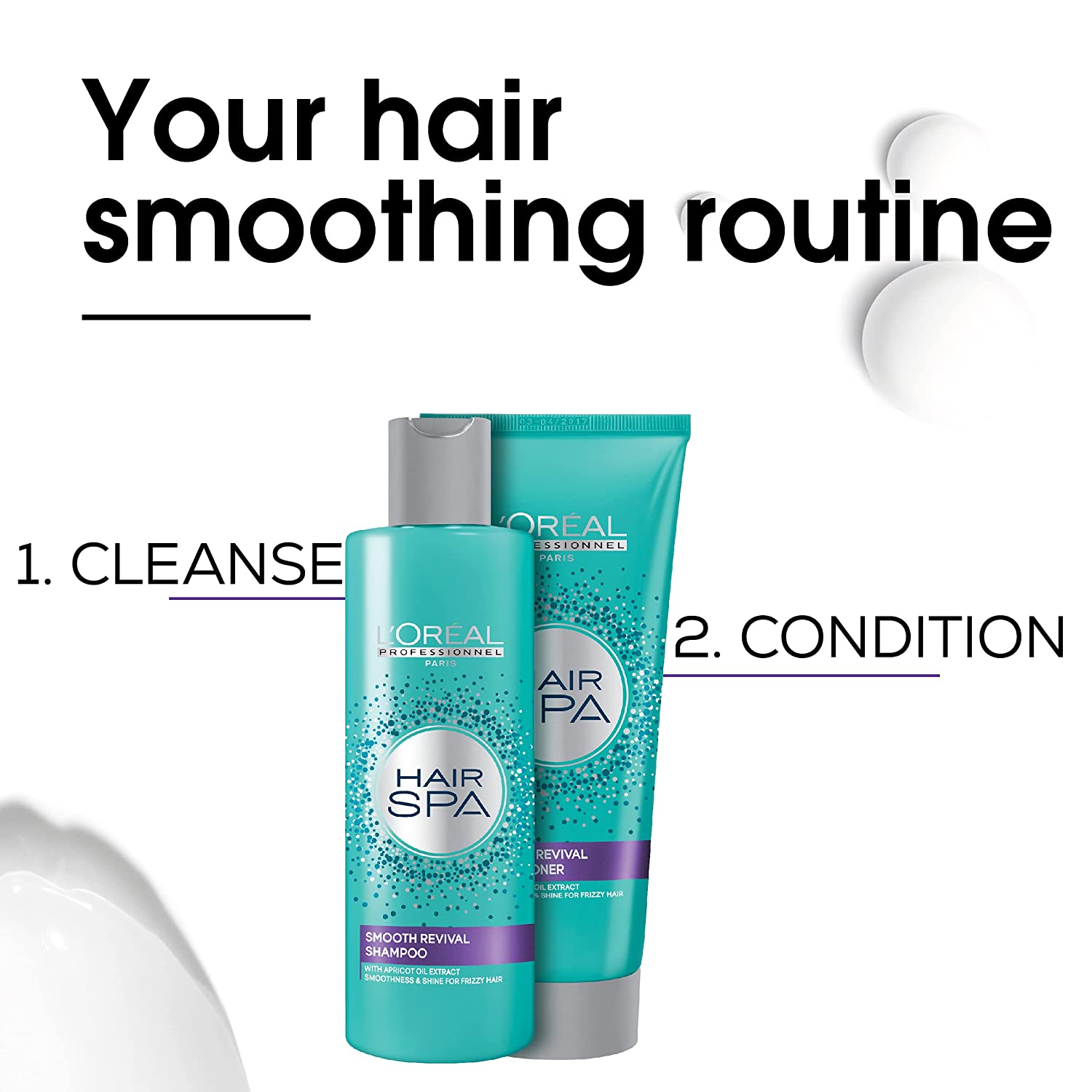 L'Oréal HairSpa Smooth Revival Shampoo