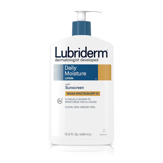 Lubriderm Daily Moisture Lotion with Sunscreen SPF 15